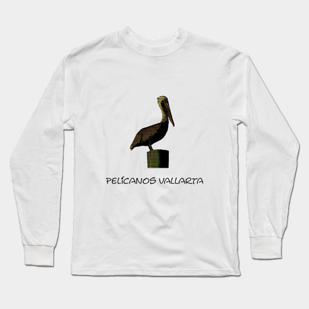 pelicans in PV Long Sleeve T-Shirt by amigaboy